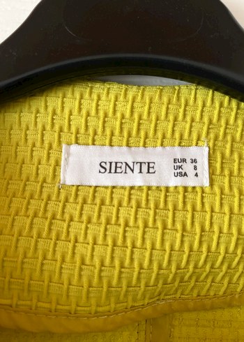 Sarı Düğmeli Kadın Blazer - Görsel 5