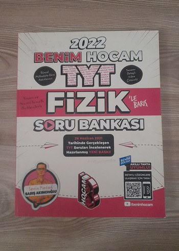 2022 Benim Hocam TYT Fizik Soru Bankası