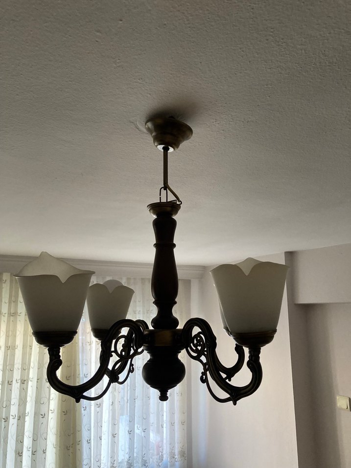 Vintage Üç Kollu Avize - Görsel 2