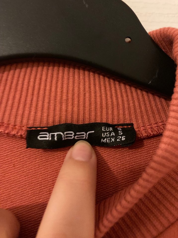 Kadın Camel Renk Yüksek Yaka Sweatshirt - Görsel 5