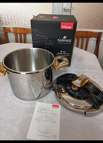Tefal Sıfır , sapları katlanır düdüklü tencere hisar marka , marka te