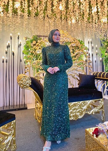 Taşlı kralık abiye - Görsel 5