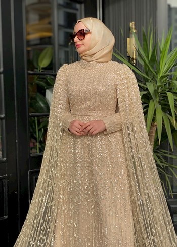 Kralıkk taşlı abiye - Görsel 6