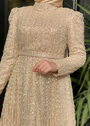 Kralıkk taşlı abiye - Görsel 2