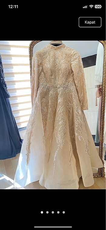 38 Beden camel Renk myrentaldress quvabridal söz nişanlık KİRALIK