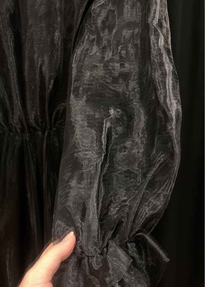 tuğba kemanoğlu organze abiye - Görsel 3