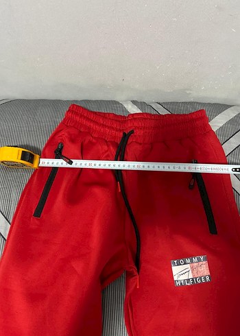 Koyu Kırmızı Fermuarlı Erkek Eşofman Takımı - Görsel 5