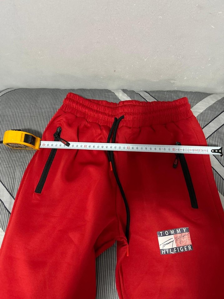 Koyu Kırmızı Fermuarlı Erkek Eşofman Takımı - Görsel 5