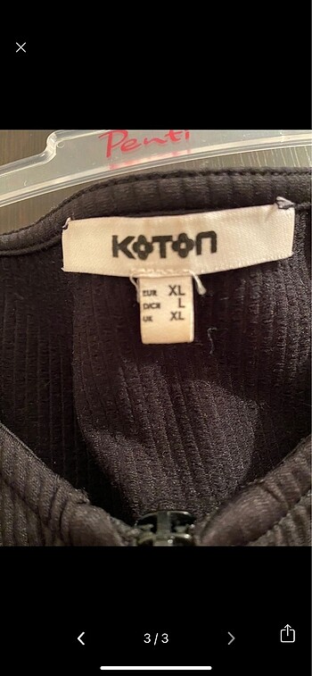 xl Beden Koton fermuar detay kolsuz bluz