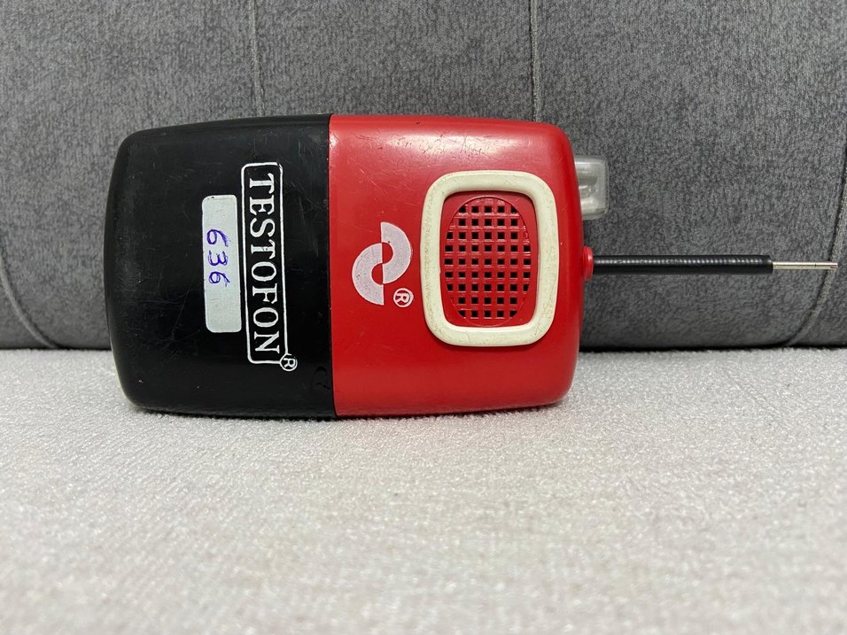 Çalışıyor voltaj ölçüm cihazı vintage kolleksiyonluk  alman malı - Görsel 2