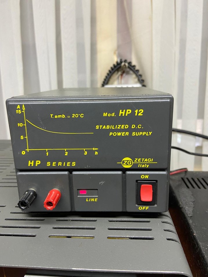 Sarı ZETAGI HP12 Müzik Sistemi Güç Kaynağı - Görsel 2