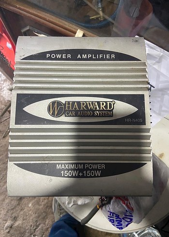 Harward HR-N405 Araç Ses Sistemi Amplifikatörü - Görsel 2