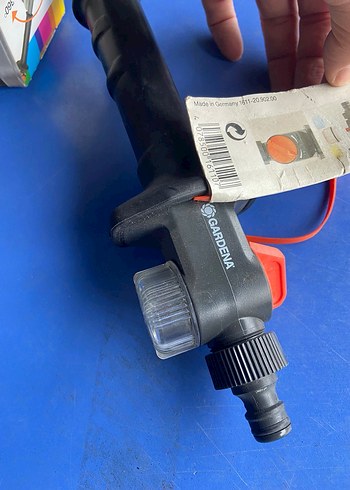 Gardena  Alman Siyah Elektrikli Temizlik Fırçası - Görsel 2