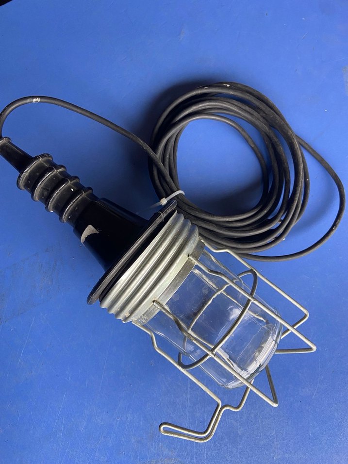 Koruyucu Kafesli El Lambası ve Uzun Kablo - Görsel 2