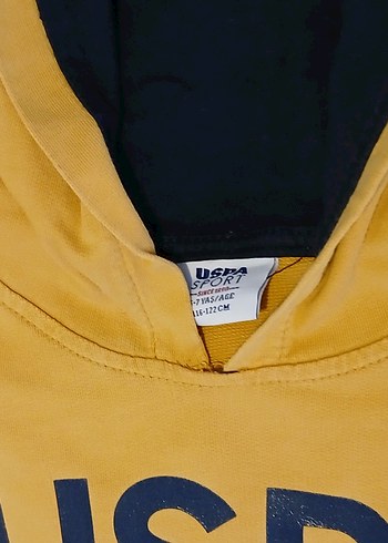 uspa çocuk sweatshirt 6-7 yaş - Görsel 4