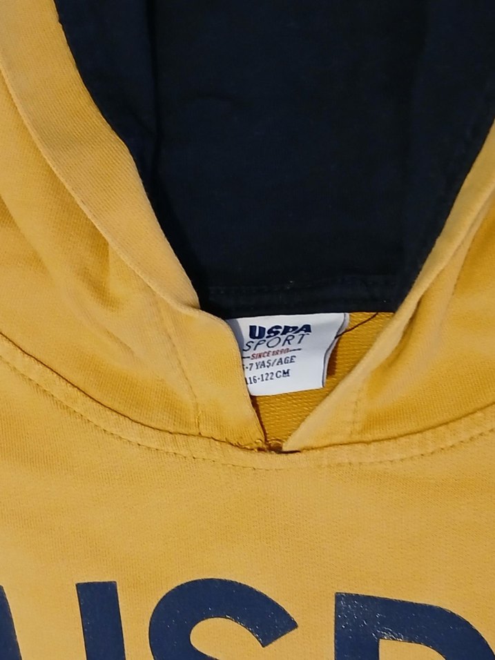 uspa çocuk sweatshirt 6-7 yaş - Görsel 4