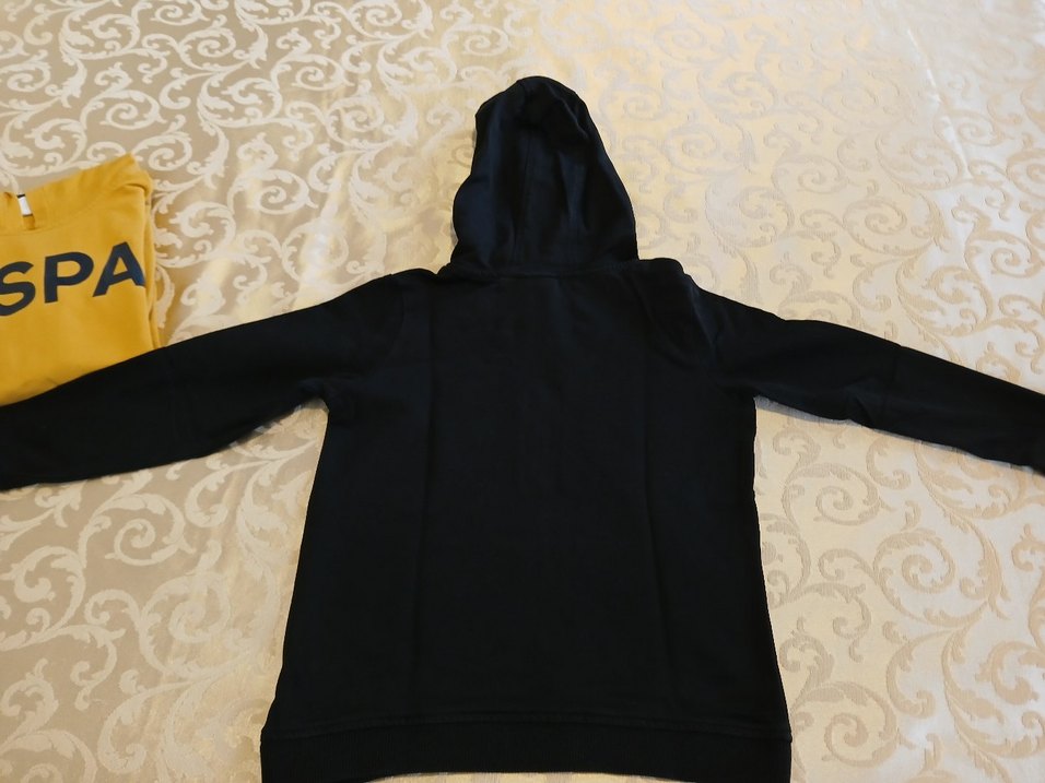 çocuk siyah Sweatshirt USPA 7-8 yaş - Görsel 3