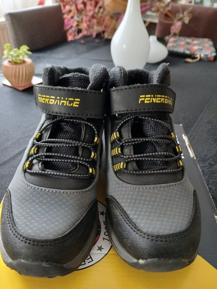 Fenerbahçe Erkek Çocuk Gri-Sarı Spor Bot - Görsel 4