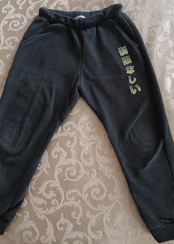 Koyu Kırmızı ve Antrasit Erkek Çocuk Eşofman Altı - Görsel 3