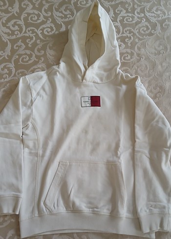 Tommy Hilfiger Beyaz  Sweatshirt - Görsel 8
