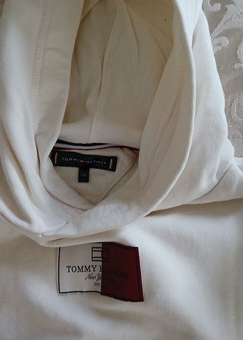 Tommy Hilfiger Beyaz  Sweatshirt - Görsel 7