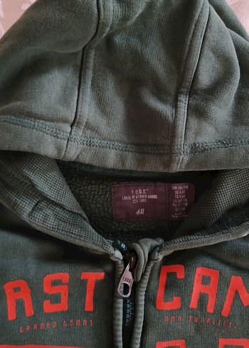 Erkek Çocuk Kapüşonlu Fermuarlı Sweatshirt - Görsel 3