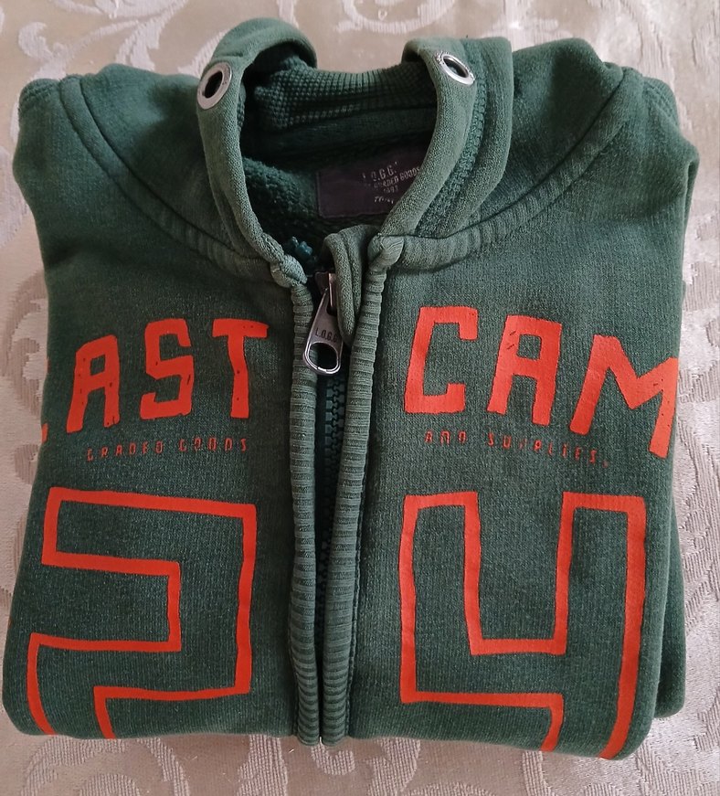 Erkek Çocuk Kapüşonlu Fermuarlı Sweatshirt - Görsel 2