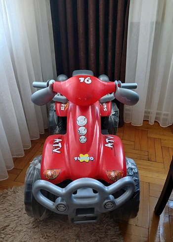 Kırmızı Elektrikli ATV Çocuk Araba