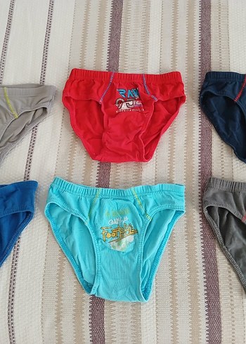Tutku Çocuk Renkli Pamuklu Külot Seti