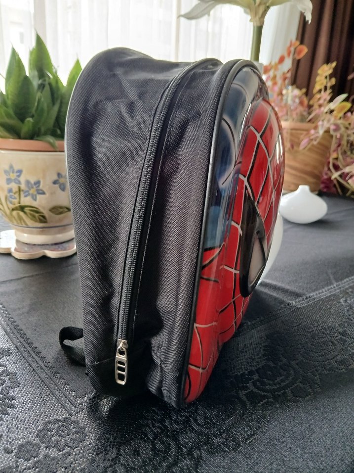 Renkli Örümcek Adam Desenli Çocuk Sırt Çantası - Görsel 2