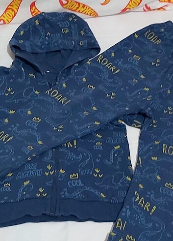 Mammaramma alt üst takım fermuarlı kapşonlu - Görsel 7