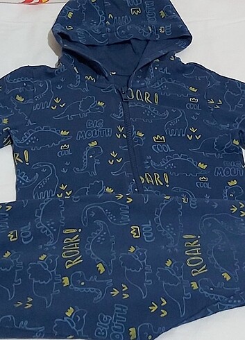 Mammaramma alt üst takım fermuarlı kapşonlu - Görsel 12