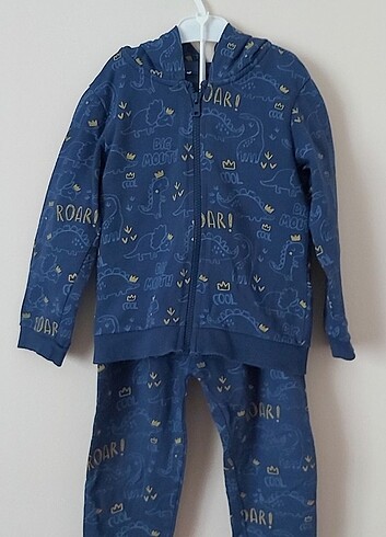 Mammaramma alt üst takım fermuarlı kapşonlu - Görsel 13