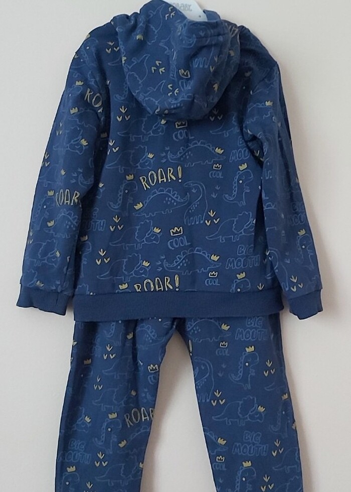 Mammaramma alt üst takım fermuarlı kapşonlu - Görsel 4