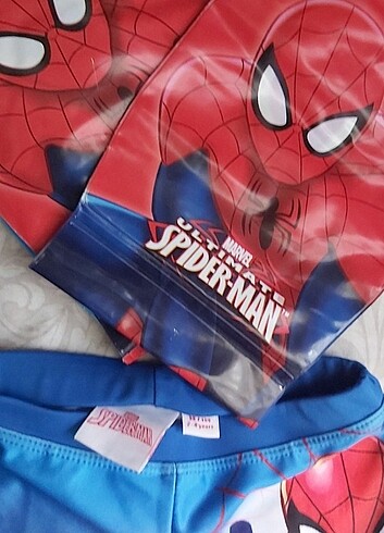 24-36 Ay Beden Spider-man mayo ve şişme kolluk 
