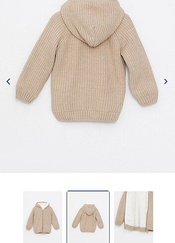 Lcw içi yünlü fermuarlı hırka - Görsel 2