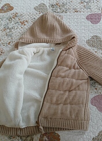 Lcw içi yünlü fermuarlı hırka - Görsel 4