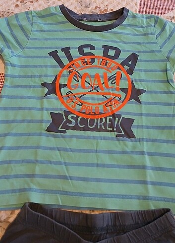 Uspa 2 adet pijama takımı - Görsel 5