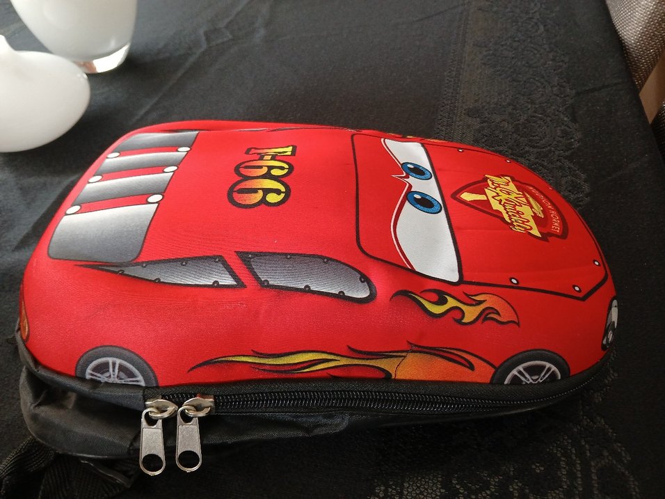 Kırmızı Çocuk Okul Çantası F-66 - Görsel 2