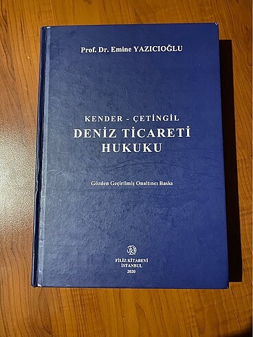 Deniz Ticareti Hukuku Kender - Çetingil
