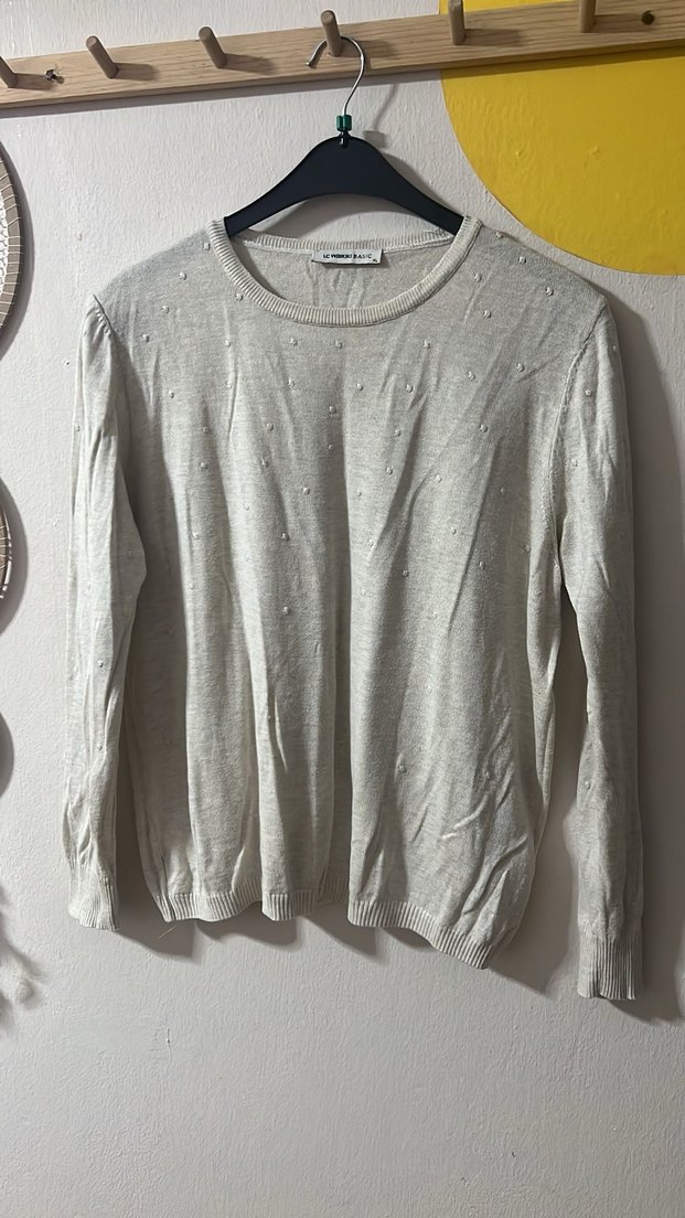 XL Beden | LCW | Bej Kazak - Görsel 5