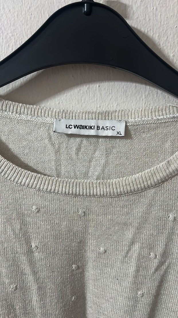 XL Beden | LCW | Bej Kazak - Görsel 4