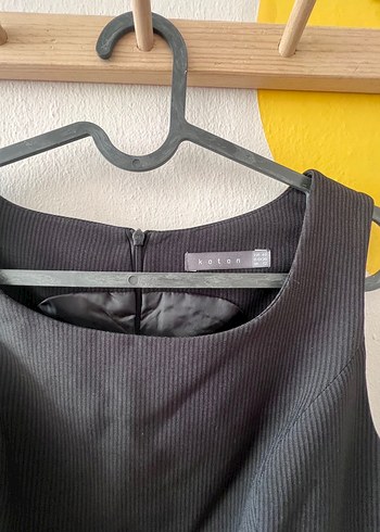 40 | Koton | Çizgili Ofis Elbisesi - Görsel 4