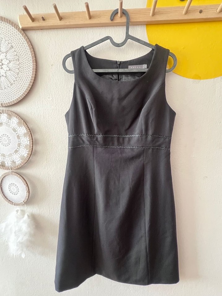 40 | Koton | Çizgili Ofis Elbisesi - Görsel 3