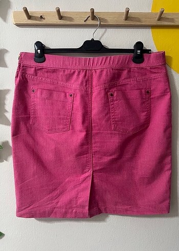 XL | Pembe Kot Etek - Görsel 6