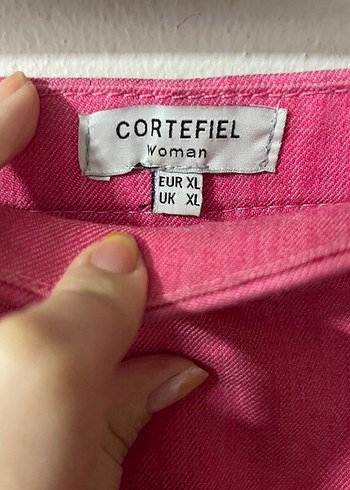 XL | Pembe Kot Etek - Görsel 5