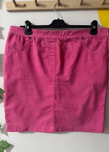 XL | Pembe Kot Etek - Görsel 4