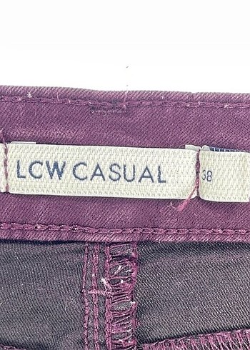 38 | LCW | Bordo Skinny Pantolon - Görsel 4