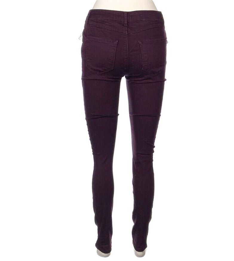 38 | LCW | Bordo Skinny Pantolon - Görsel 3
