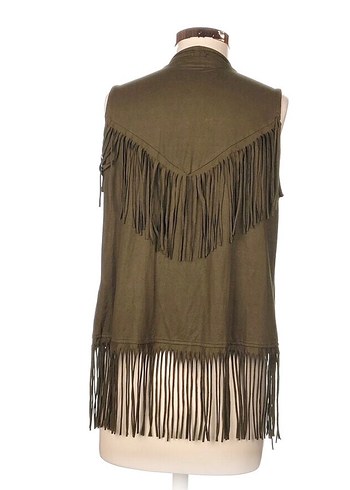 L | LCW | Süet Püsküllü Yelek - Görsel 4